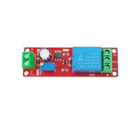 QZROPXOH Módulo de relé retardo NE555 DK555 12V5V, Interruptor Control Temporizador Circuito, 1-10 s, monoestable conducción Ajustable(5V)