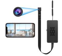 QZT Mini Cámara WiFi 1080P, Compacta y Sin Cables