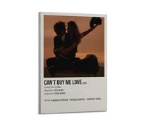 QZXV Póster vintage de estrella de cine para habitación, literatura Can't Buy Me Love, póster decorativo de lienzo decorativo para pared, decoración moderna de dormitorio, póster de 30 x 45 cm, estilo