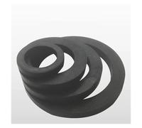 QZZBYL NBR FKM EPDM Tira de Sellado de Goma de Silicona Anillo de Junta Washe for 1/2 "3/4" 1 "1,2" 1,5 "2" 2,5 "3" 4 "Accesorio de Camlock Inoxidable(NBR Black,DN80 74x92x6.5mm)