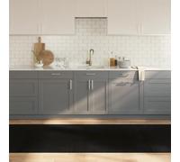 QZZCED Alfombra de Bambú Natural Moderna para Salón, Reverso Antideslizante, Fácil de Limpiar y Guardar, Tonos Neutros, Decoración Duradera y Resistente al Agua