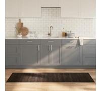 QZZCED Alfombra de Bambú Natural Moderna para Salón, Reverso Antideslizante, Fácil de Limpiar y Guardar, Tonos Neutros, Decoración Duradera y Resistente al Agua