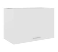 QZZCED Armario Colgante Lyon Blanco 60x31x40 cm Madera de ingeniería con Estante y Puerta abatible, Organizador de Cocina Funcional y Duradero para almacenar tazones Platos ollas,