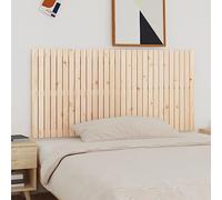 QZZCED Cabecero de Pared de Madera de Pino Maciza, Diseño Clásico para Dormitorio, Fácil Instalación y Excelente Apoyo para Espalda, Ideal para Camas sin Cabecero, Manual de Montaje