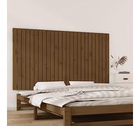 QZZCED Cabecero de Pared de Madera de Pino Maciza, Diseño Clásico para Dormitorio, Fácil Instalación y Excelente Apoyo para Espalda, Ideal para Camas sin Cabecero, Incluye Manual