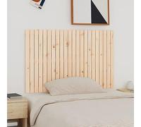 QZZCED Cabecero de Pared de Madera de Pino Macizo, Diseño Clásico para Dormitorio, Fácil Instalación y Excelente Apoyo para Espalda, Ideal para Camas sin Cabecero, Manual de Montaje