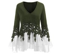 QZZCED Mecedora de Jardín Exterior con Estructura de Madera Maciza de Álamo y Asiento Textilene Resistente a Rayos UVA | Silla de Balanceo Ergonómica para Relajación y Descanso