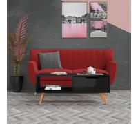 QZZCED Mesa de Centro de Madera Contrachapada, Mesa Auxiliar para Sala de Estar con Amplio Espacio de Almacenamiento, Mueble Decorativo Robusto y Versátil para Organización del Hogar