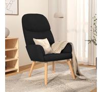 QZZCED Sillón de relax de tela negra para sala de espera para hotel salón