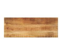 QZZCED Superficie de Mesa de Madera Maciza de Mango - Tablero Rústico y Resistente para Renovar Comedores o Locales, Fácil de Limpiar y con Diseño Único