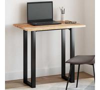 QZZCED Tablero de Madera de Acacia Maciza para Mesa de Comedor, Bistro, Auxiliar, Bar o Centro - Superficie Lisa y Fácil de Limpiar, Material Durable y Natural sin