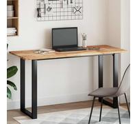 QZZCED Tablero de Madera Maciza de Acacia 2 cm de Grosor para Mesa de Comedor, Bistro, Auxiliar, Bar o Centro - Superficie Lisa, Fácil Limpieza y Mantenimiento,