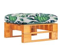 QZZCED Taburete para palés de jardín, color marrón miel, madera de pino impregnada, sofá para exteriores para terrazas