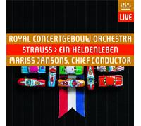 R.シュトラウス : 交響詩 「英雄の生涯」 Op.40 (Strauss : Ein Heldenleben / Mariss Jansons, Royal Concertgebouw Orchestra) [SACD Hybrid] [輸入盤・日本語解説書付]