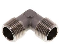 R 1/2'' Macho Codo de 90 grados de acero inoxidable 150 Bar