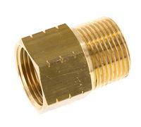 R 1'' x 1'' NPT M/F Anillo Reductor de Latón 16 Bar - Hidráulico