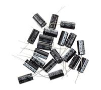 R 20 unidades 1000uF 50 V 13 x 25 mm Condensadores electrolíticos en negro
