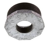 R 3'' x Rp 1 1/4'' M/F Anillo reductor de hierro fundido zincado 25 Bar