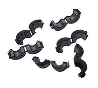 (R) 6 piezas negro 15 mm Dia cuerda núcleo de ferrita filtros supresor de ruido