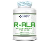 Scientiffic Nutrition - R-ALA 50%, Ácido Alfa Lipoico en Cápsulas, 250mg por Toma, Suplemento Alimenticio Antioxidante y Acelerador del Metabolismo - 60 Comprimidos.