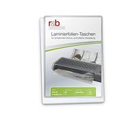 R & B ft. Pack de 60 plastificar A4, 216 x 303 mm, 2 x 60 micras, 100 unidades)