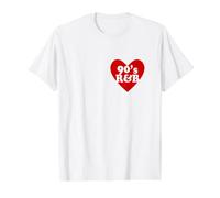 R&B Love Heart RnB de los 90 Camiseta gráfica económica