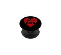 R&B Love Heart RnB Music de los 90 PopSockets PopGrip Adhesivo