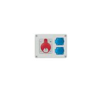 R-BOX 190 Distribuidor Fijo 1x16A/5P 2x250V IP44 B.1602