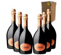R-Brut Rosé Champagne - Para Disfrutar en Celebraciones y con los Tuyos - Pack 6 Botellas 75cl