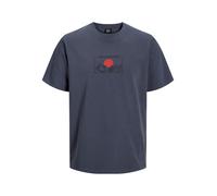 R.D.D. ROYAL DENIM DIVISION Camiseta marino / rojo / negro S marino / rojo / negro