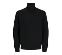 Negro Hombres Wool/Nylon Rdd Cuello Alto XXL EU