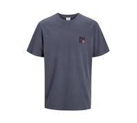 R.D.D. ROYAL DENIM DIVISION Rddfarley Crew Neck tee S/S, Ombre Blue, S Hombres