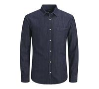 R.d.d. royal denim division Rddlesner - Camiseta Vaquera L/S Noos, Azul Oscuro, M