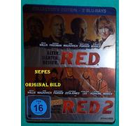 R.E.D. - Älter. Härter. Besser/R.E.D. 2 - Noch Älter. Härter. Besser - Steelbook [Alemania] [Blu-ray]