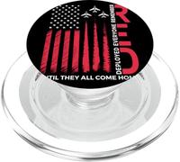 R.E.D Remember Everyone Deployed Until They All Come Home PopSockets PopGrip para MagSafe