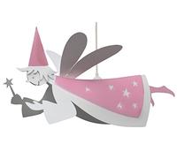 R. et M. Coudert - Plafonnier - Suspension Fée blanc/rose