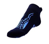 R-evenge CALCETIN GYM KIDS GIMNASIA, GIMNASIO, JARDIN INFANTIL, HOGAR CON SOLA ANTIDESLIZANTE Y ANTIBACTERIAL (AZUL/PERLA AZUL, S 25-29)