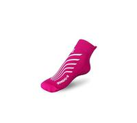R-EVENGE Calcetín técnico antideslizante y antibacteriano para niños, ideal para el gimnasio, el hogar y la escuela, FUCSIA/BLANCO, 21-25