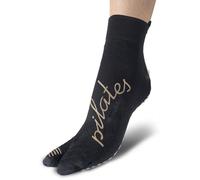 R-evenge Calcetines Deportivos Pilates Negro/Dorado EU 42-45