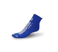 R-EVENGE Calzado técnico antideslizante con agarre perfecto en superficies secas. Hilo plateado antibacteriano, termorregulador y antiestático. Ideal para pilates, yoga, gimnasio y hogar., Azul/blanco