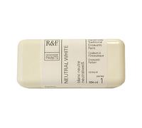 R & F: 104ml. (Torta Pequeña) Encaustic "Pintura Cera” Blanco Natural (111G)