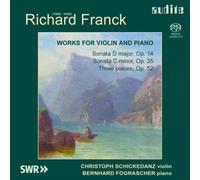 R. FRANCK Franck, Richard: Works For Violin & Piano (CD) (Importación USA)