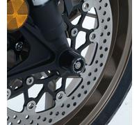 R&g racing fork guard black honda cb650r para moto repuestos accesorios piezas