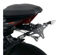 Soporte de matrícula R&G RACING - negro Aprilia