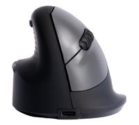 R-Go HE Break Ratón Vertical Bluetooth Negro Ergonómico