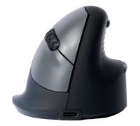 R-Go HE Break Ratón Vertical Bluetooth Negro Ergonómico
