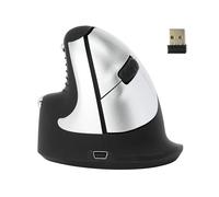 R-Go Tools Ratón R-GO HEWLL 948804 inalámbrico ergonómico Bluetooth para zurdos Negro