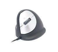 R-Go Tools R-Go HE Mouse, Ratón ergonómico, Medio (165-195mm), zurdo, cableada ( RGOHELE )