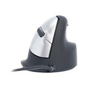R-Go Tools 948757 - Ratón Vertical para diestros, Color Gris