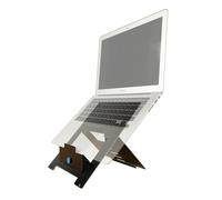 R-Go Tools Ergonomic Laptop Stand, Ultra-thin Aluminum, Adjustable Portable Note